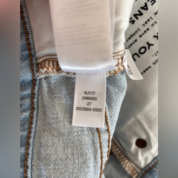 Madewell women's Size 27 The Perfect Vintage Jean Crop Light Wash - Picture 11 of 12